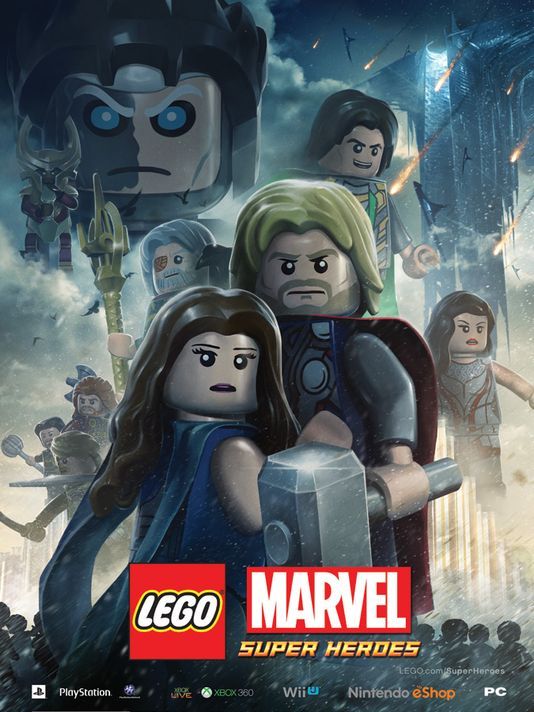 Thor: The Dark World LEGO Poster