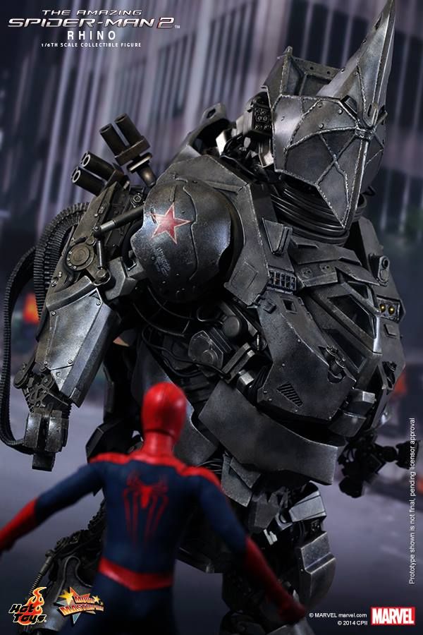 The Amazing Spider-Man 2 Hot Toys Rhino Photo 1