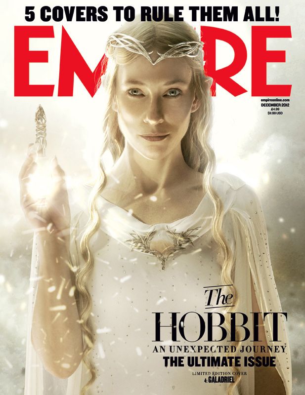 The Hobbit: An Unexpected Journey Cate Blanchett Empire Cover