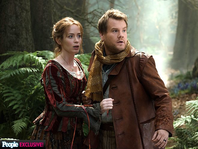 Into the Woods Emily Blunt and James Corden Photo