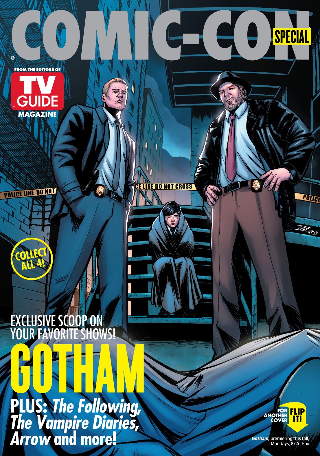 Gotham TV Guide Comic Con Cover