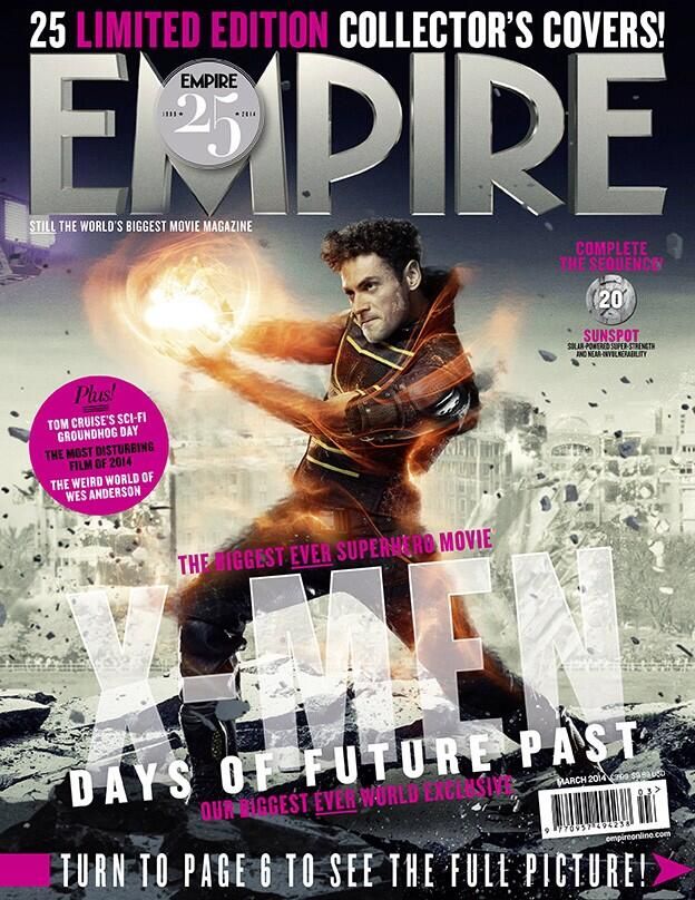 X-Men: Days of Future Past Sunspot Empire Cover