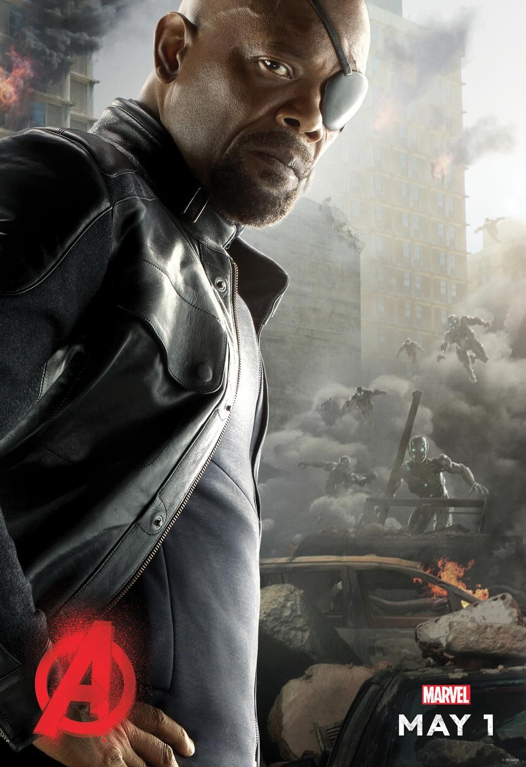 Avengers: Age of Ultron Nick Fury Character Poster