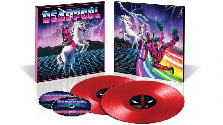 Deadpool vinyl soundtrack Comic-Con 2017