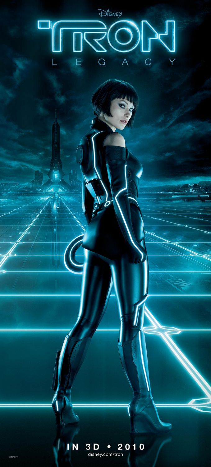 Tron: Legacy Olivia Wilde Character Poster