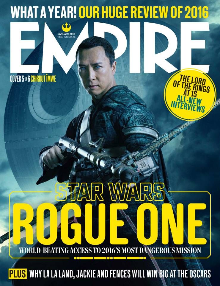 Rogue One: A Star Wars Story Chirrut Imwe Empire Cover