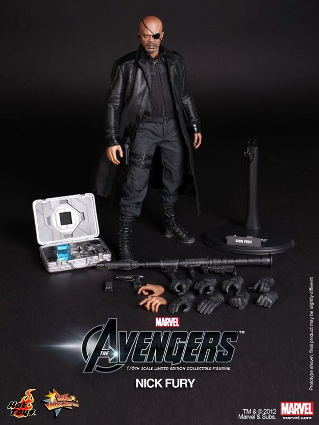 Hot Toys Avengers Action Figures - Nick Fury #14