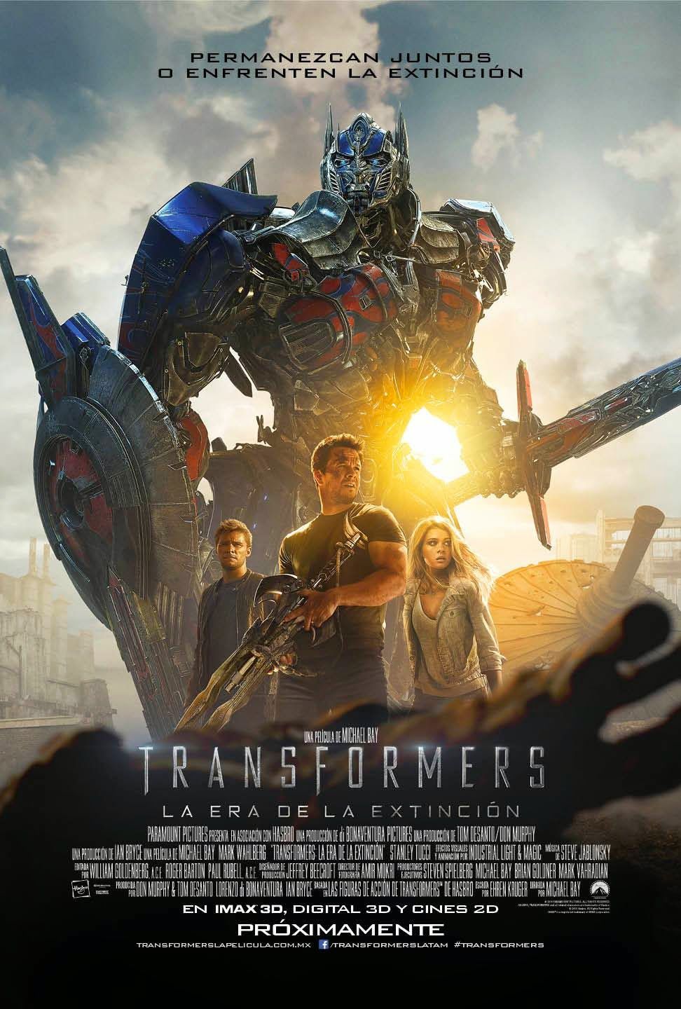 Transformers 4 international Poster
