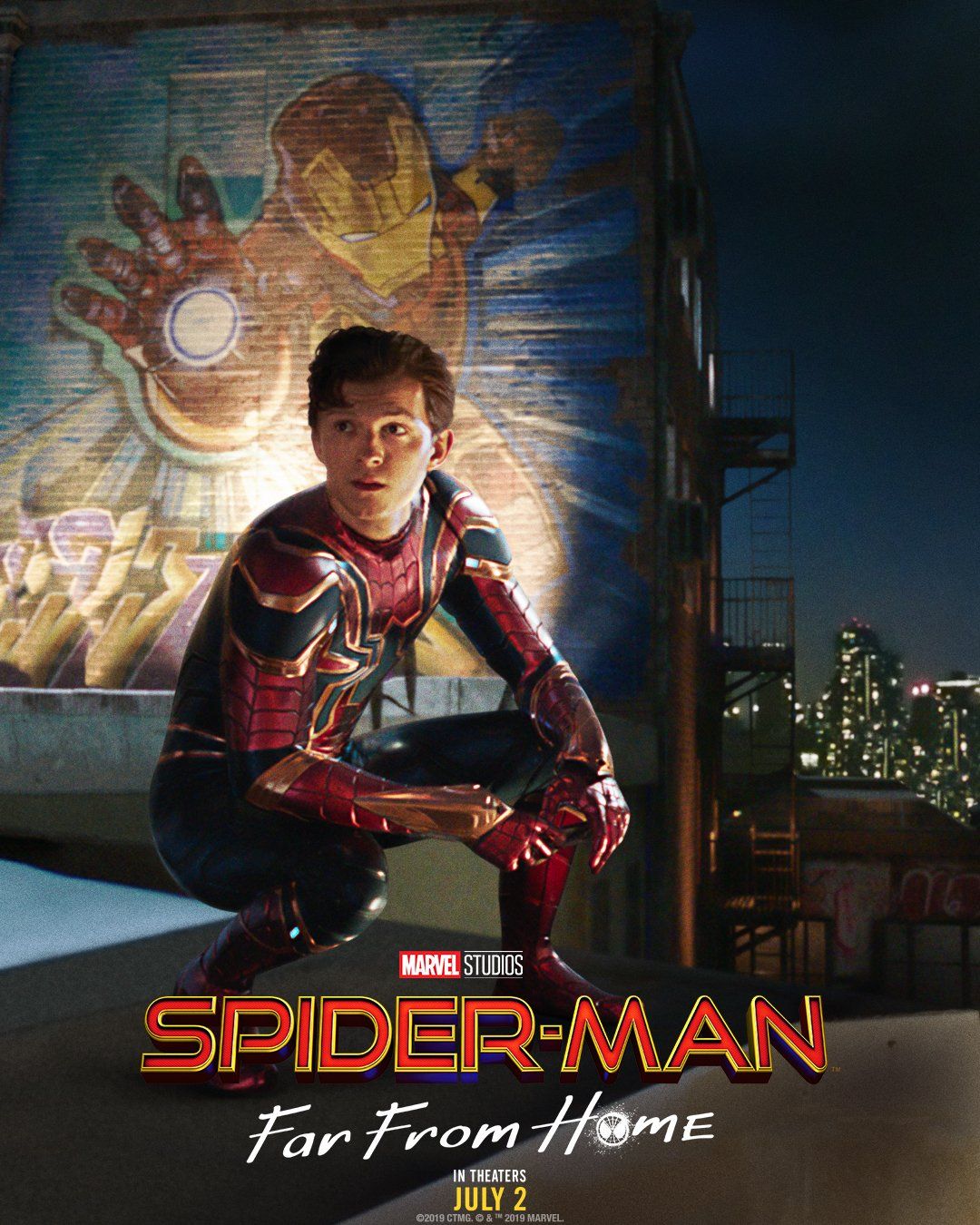 Spider-Man Far From Home poster Iron Man
