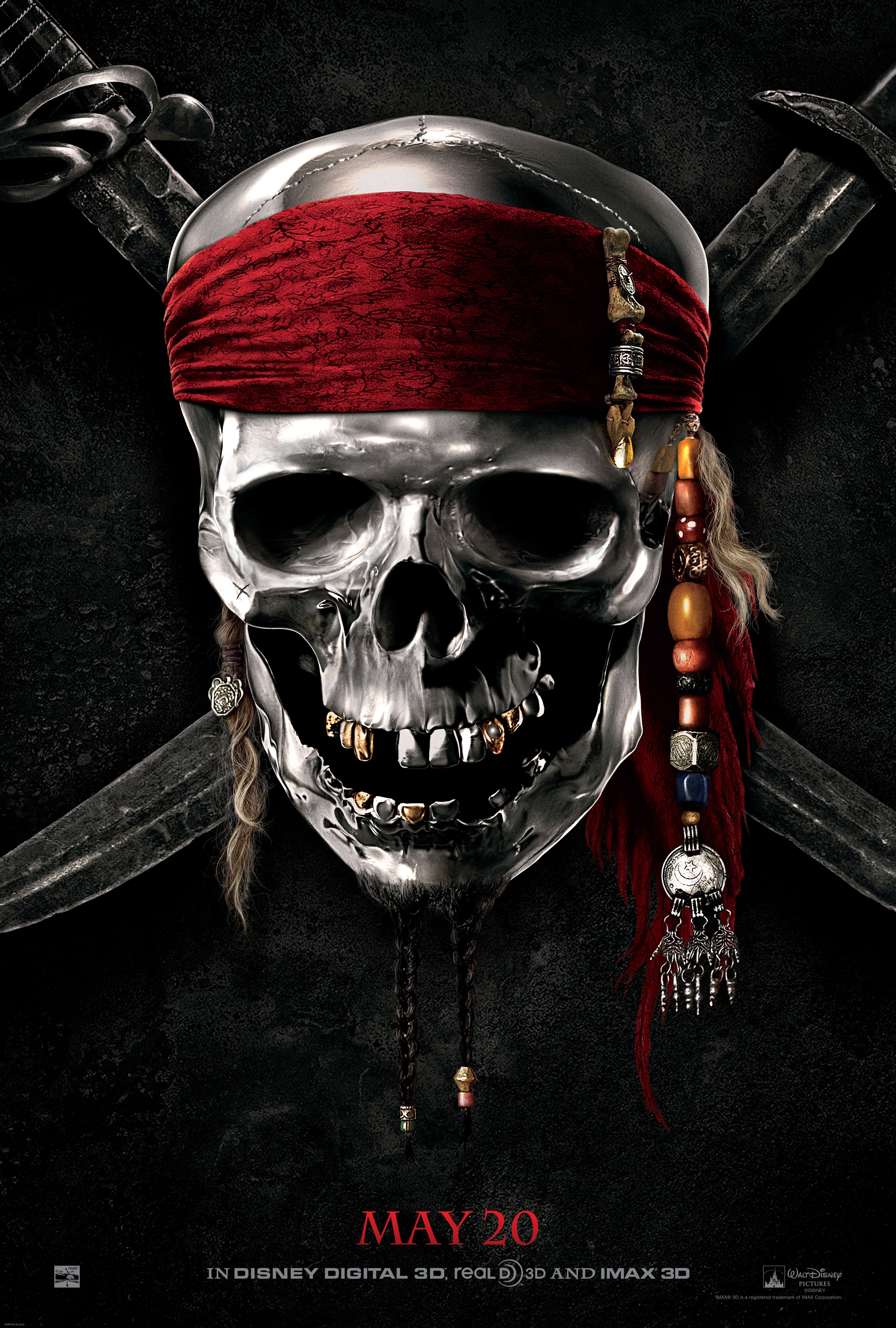 Pirates of the Caribbean 4 Poster