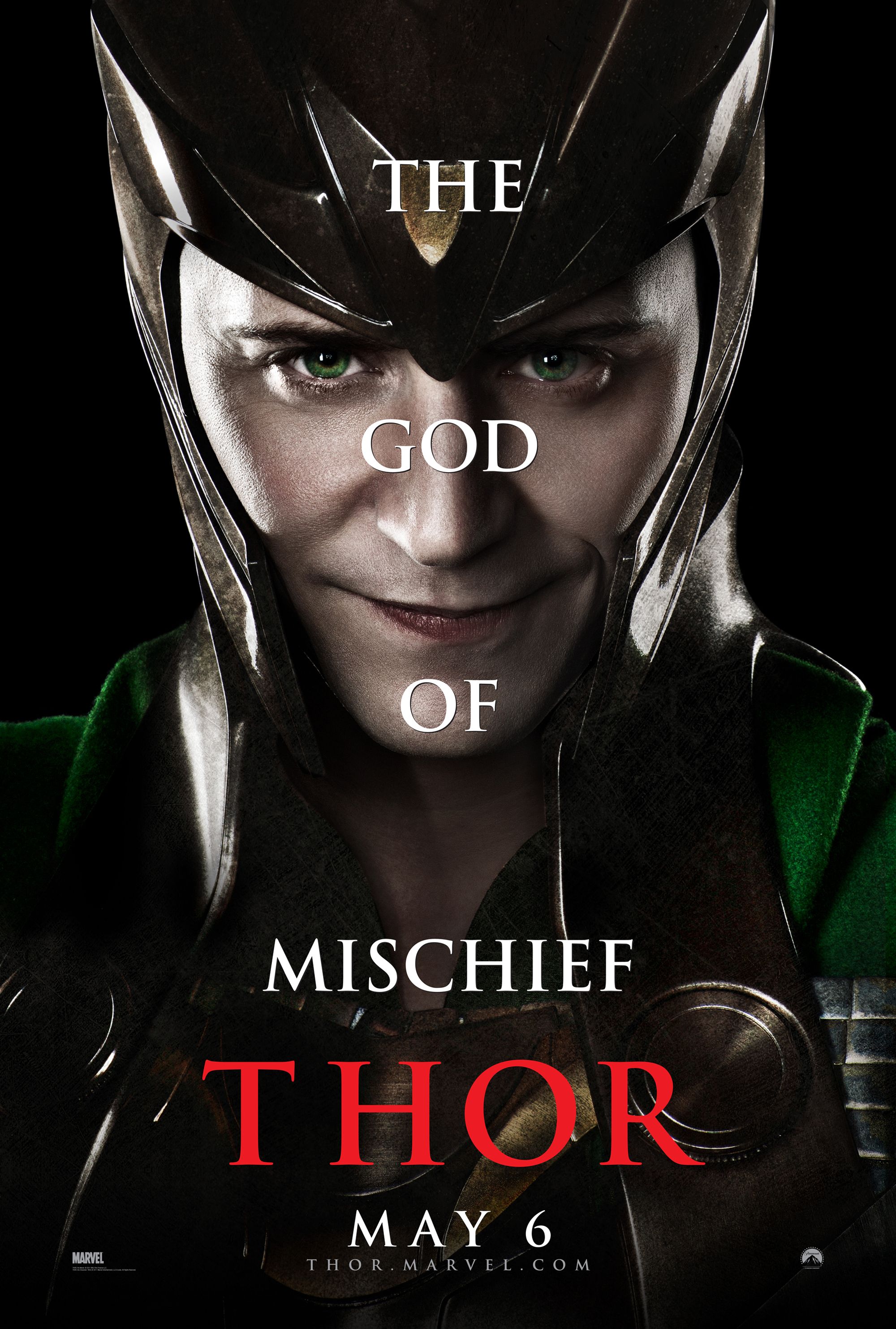 Thor Tom Hiddleston Character Poster