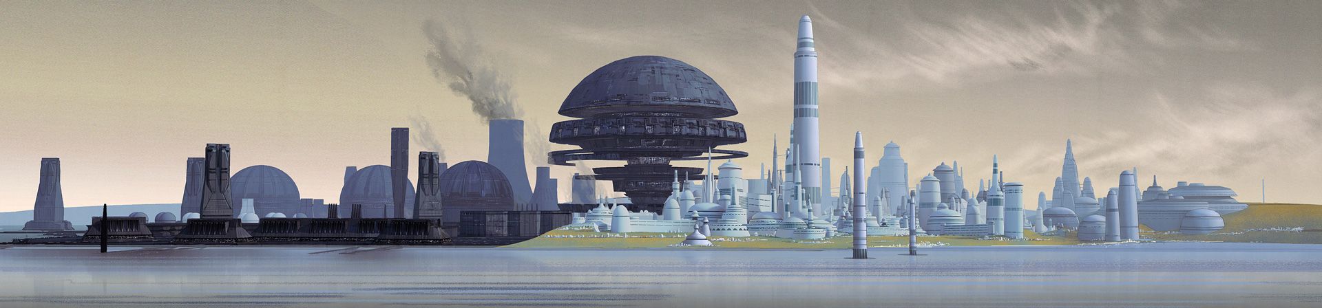 Star Wars Rebel Imperial City Concept Art