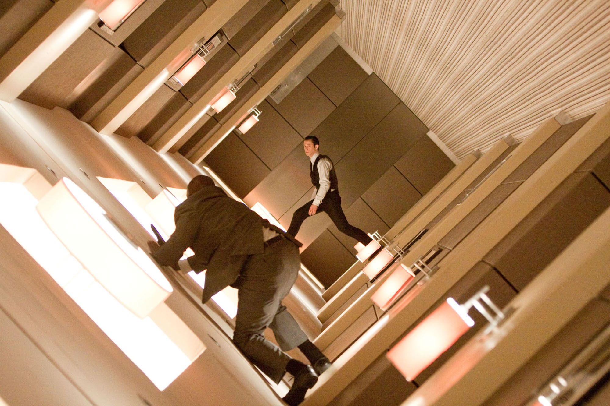 A scene from Inception