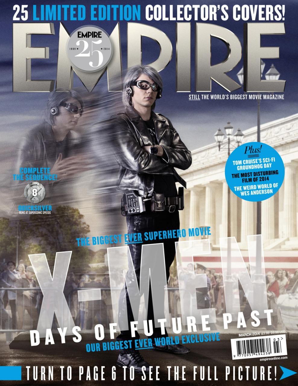 X-Men: Days of Future Past Quicksilver Empire Cover