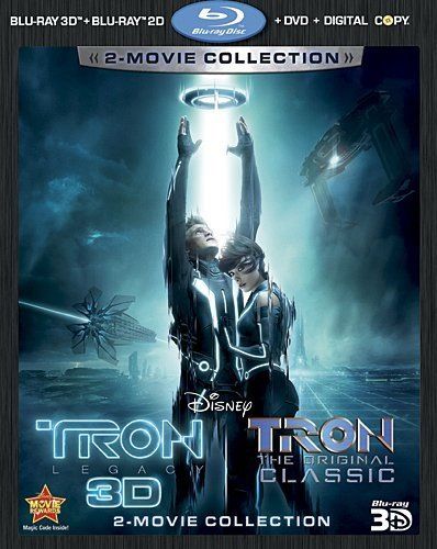 Tron: Legacy two-movie Blu-ray collection artwork