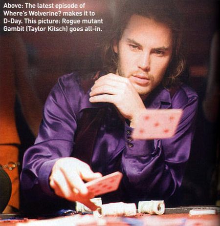 Taylor Kitsch as Remy LeBeau, also known as Gambit