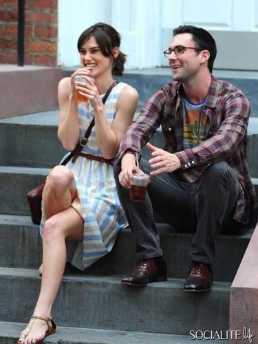 Can a Song Save Your Life Keira Knightley and Adam Levine Photo #4