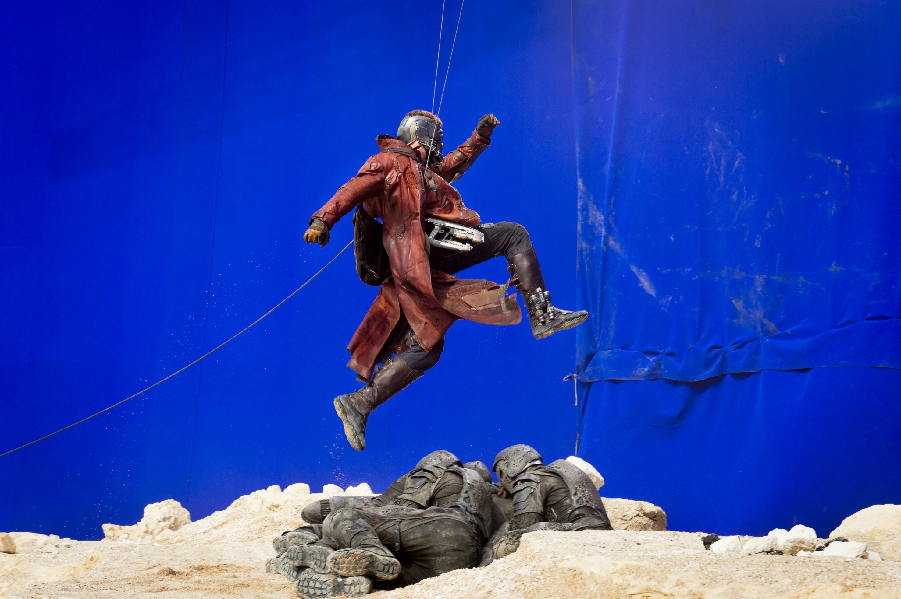 Guardians of the Galaxy behind the Scenes Photos 2