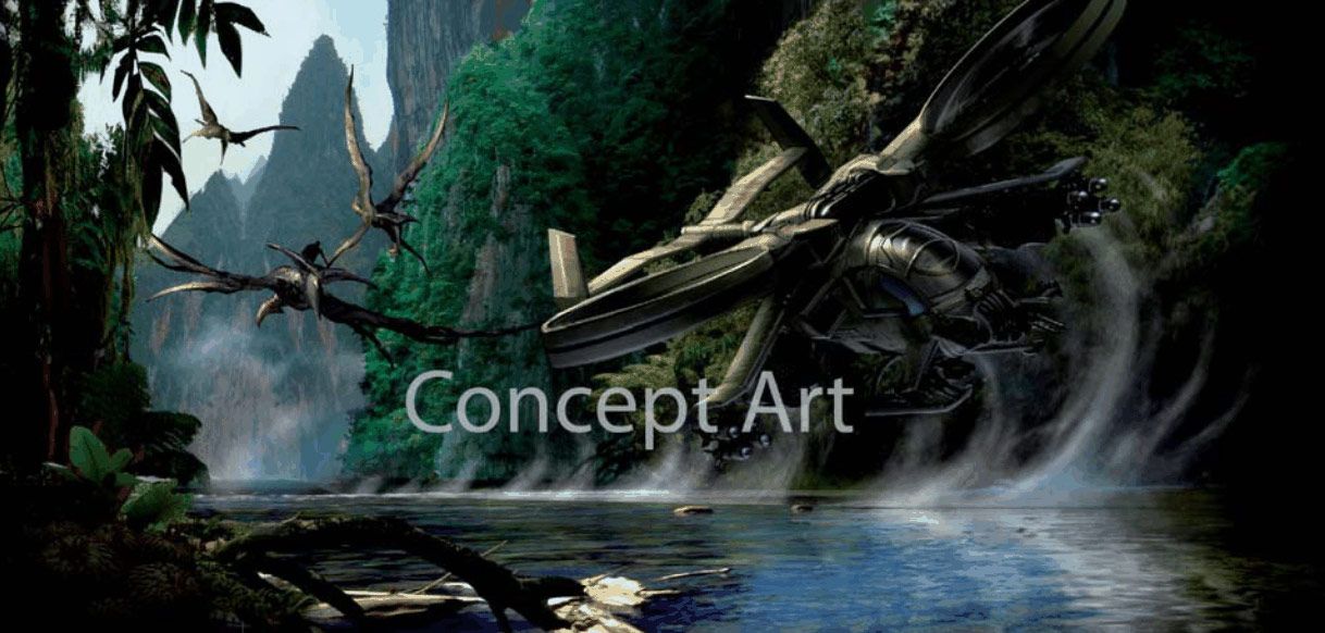 Concept Art from James Cameron's Avatar