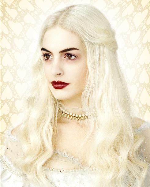 The White Queen played by Anne Hathaway