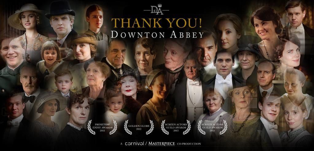 Downton Abbey Season 6 Thank You Photo