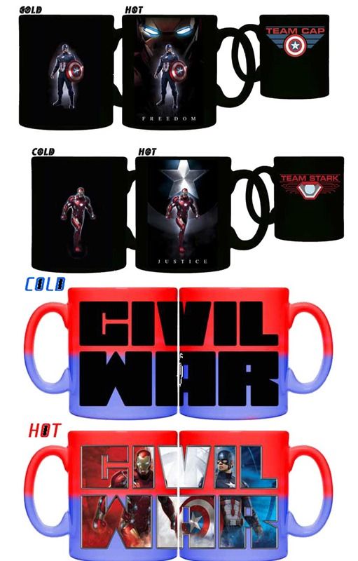 Captain America Civil War Mug Art 3