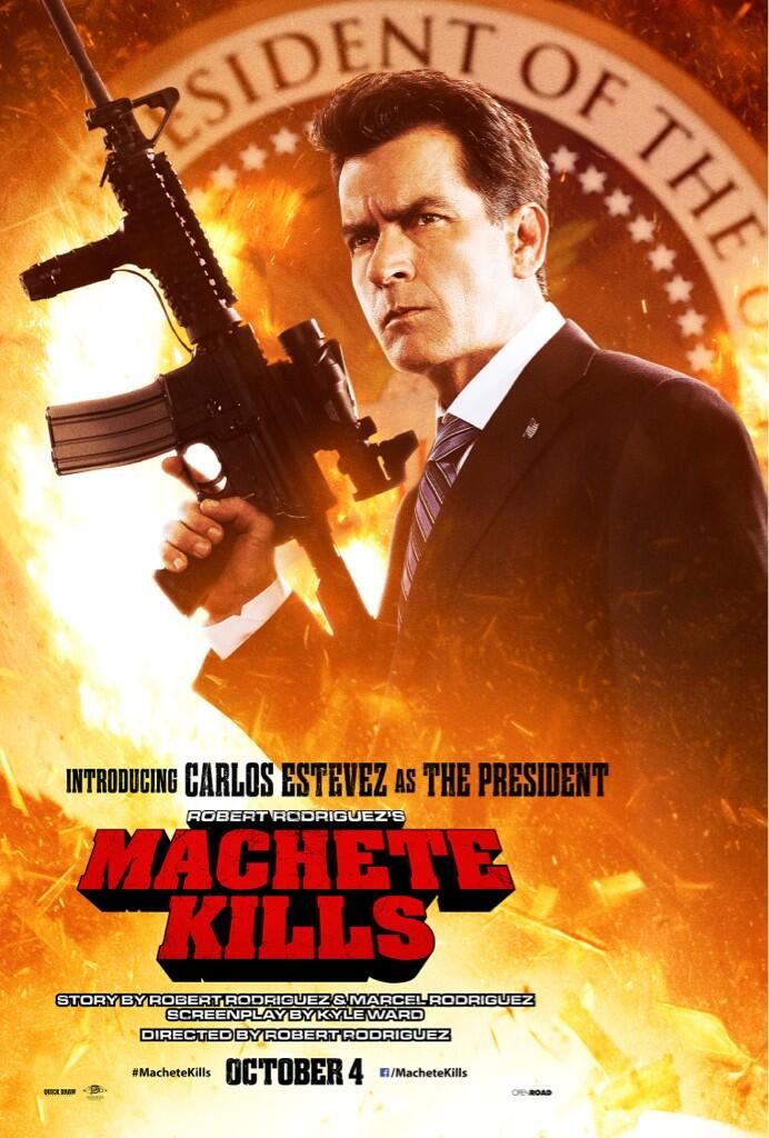 Machete Kills Carlos Estevez Character Poster