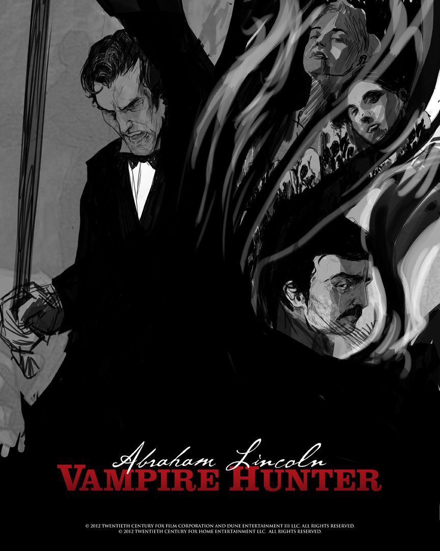 Abraham Lincoln: Vampire Hunter NYCC Poster 1