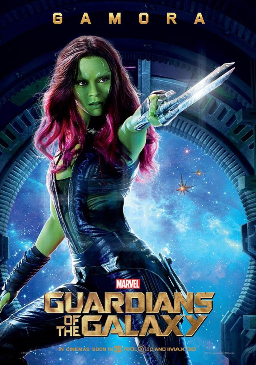 Guardians of the Galaxy Gamora Poster
