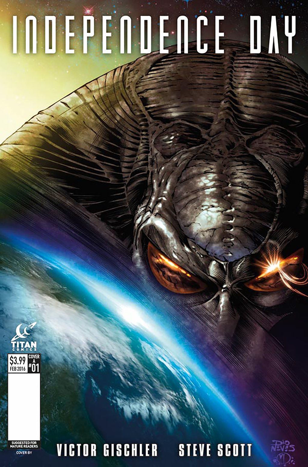 Independence Day 2 Comic Book Cover 2