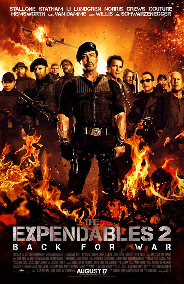 The Expendables 2 Teaser Poster