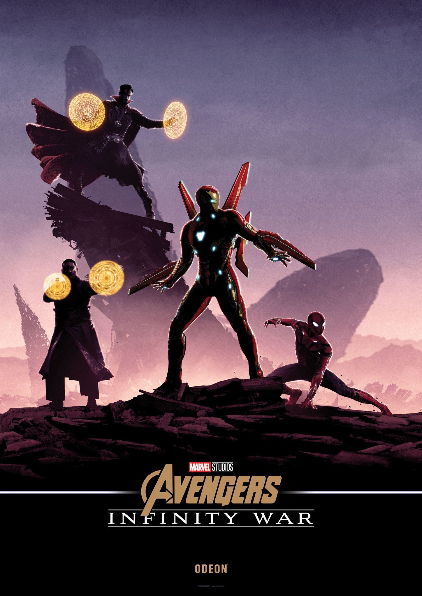 Avengers Infinity War Odeon Poster #2