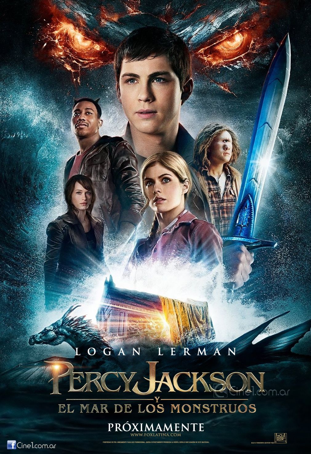 Percy Jackson: Sea of Monsters International Poster