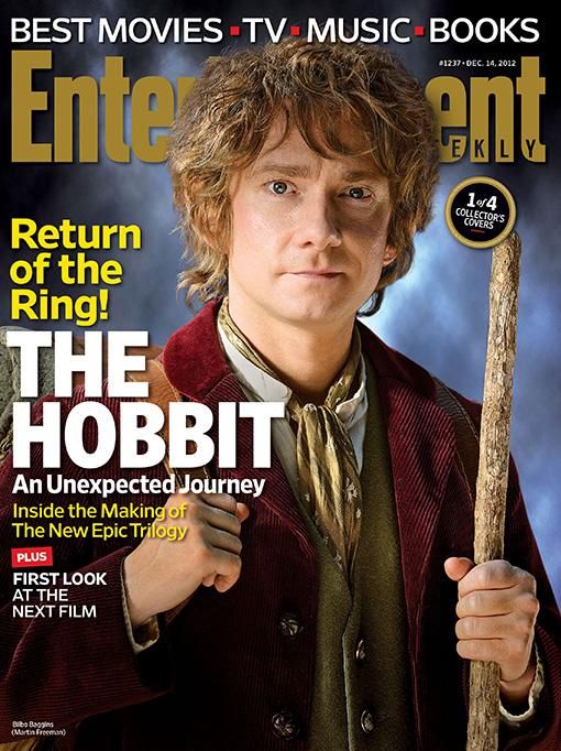 The Hobbit An Unexpected Journey EW Magazine Cover 1