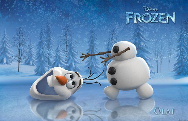 Frozen Olaf Character Photo