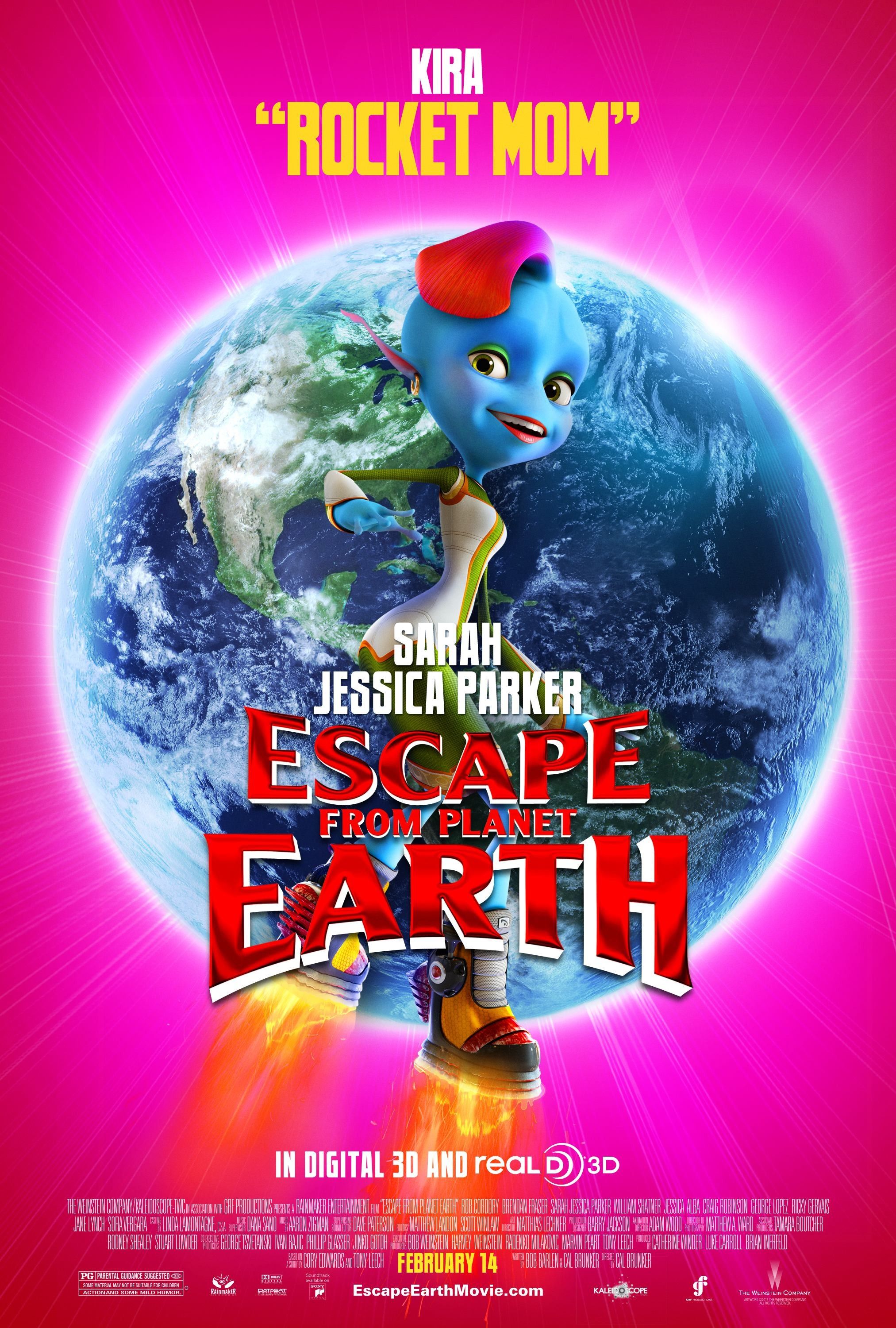 Escape From Planet Earth Kira Supernova Character Poster