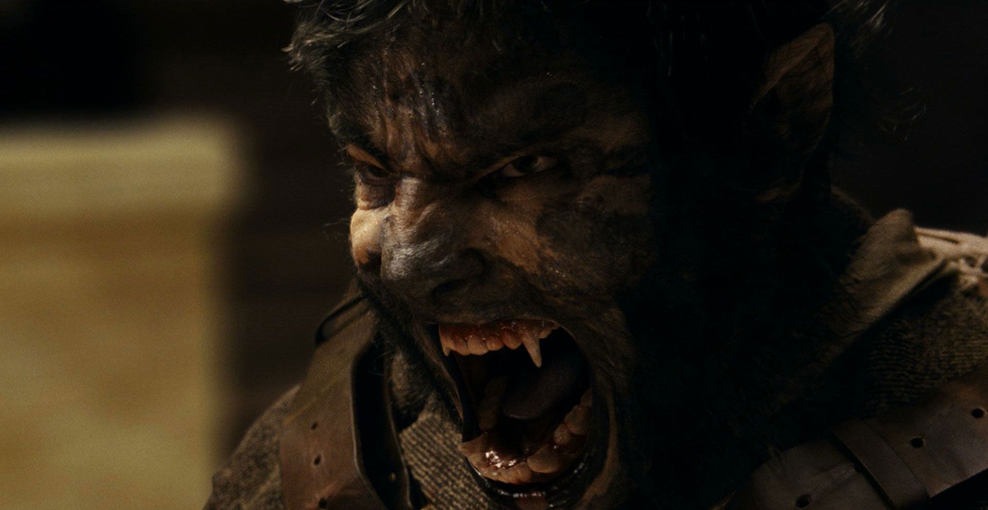 Benicio Del Toro as the Wolfman