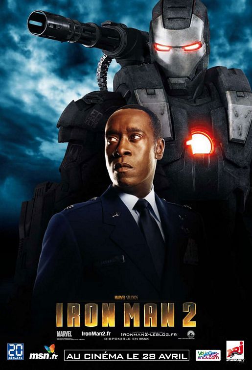 Iron Man 2 Warmachine Character Poster