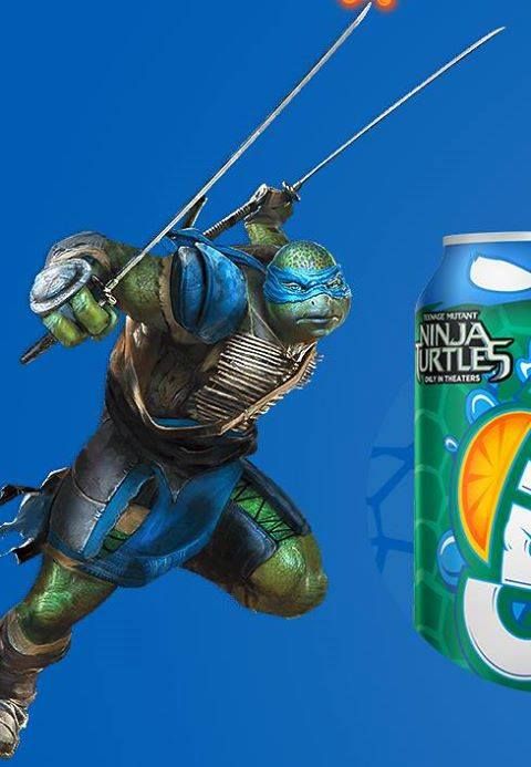 Teenage Mutant Ninja Turtles Cursh Soda Promo #1