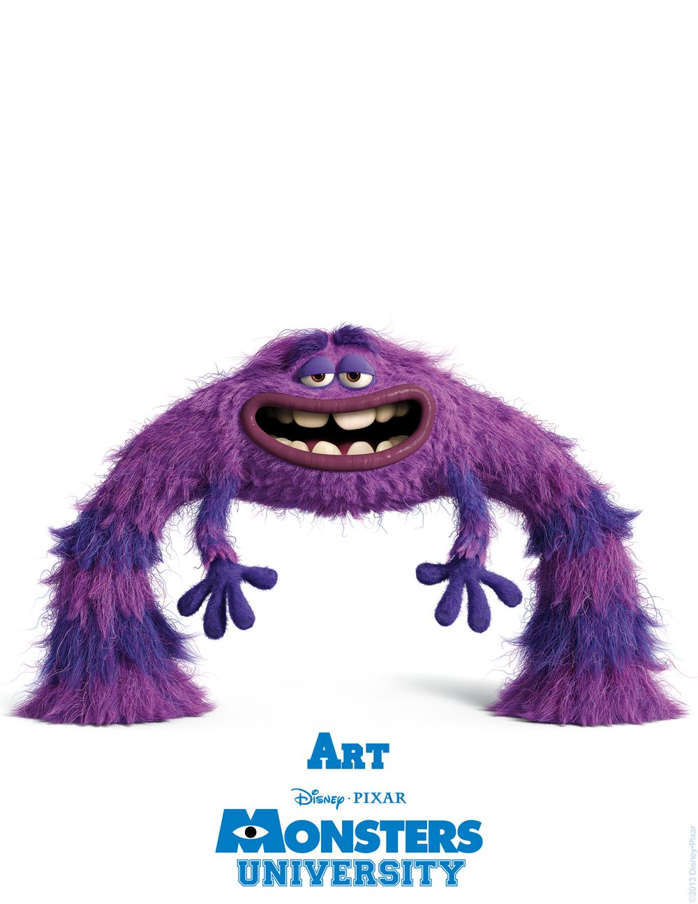Monsters University Meet the Students Poster 5