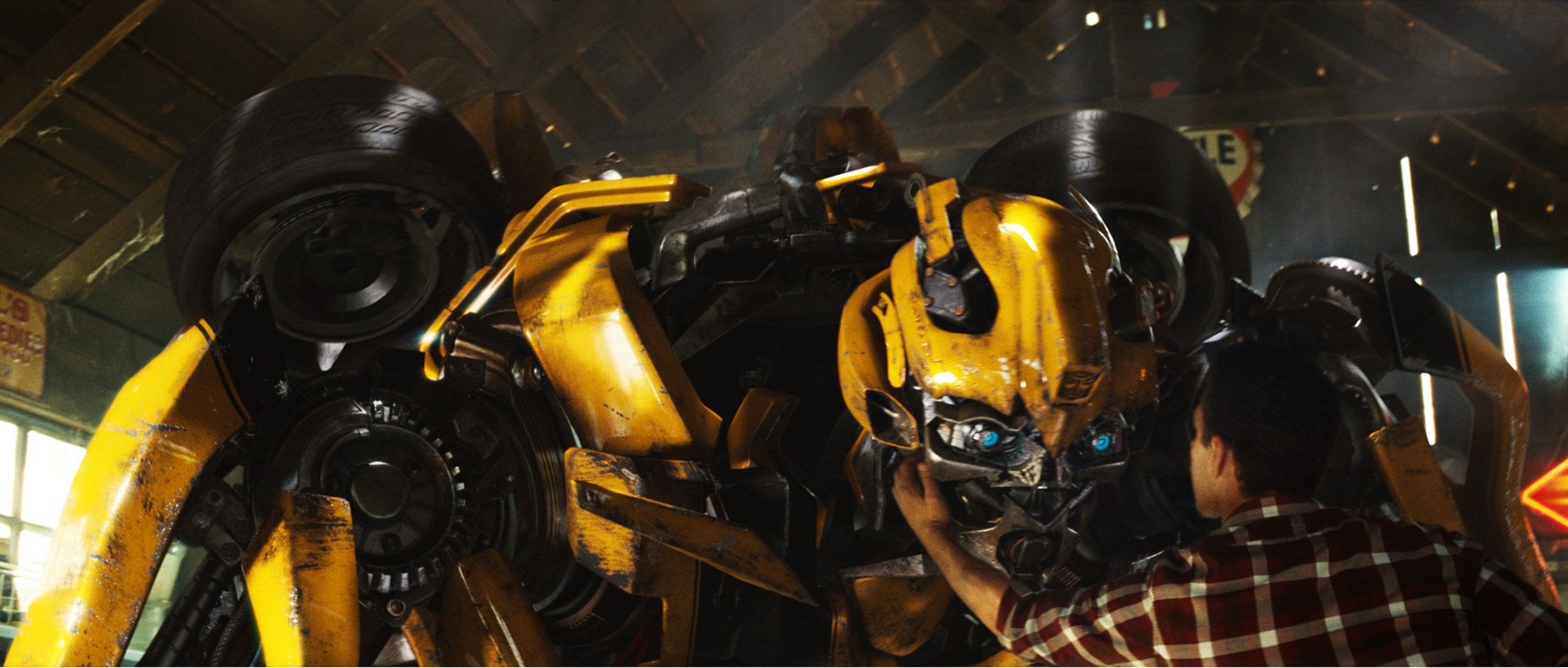 Bumblebee is reunited with Sam Witwicky
