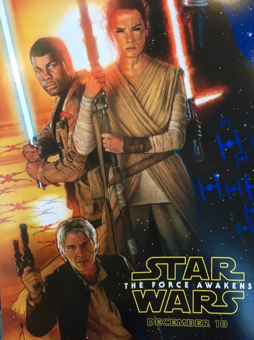 Star Wars 7 Force Awakens Drew Struzan Poster