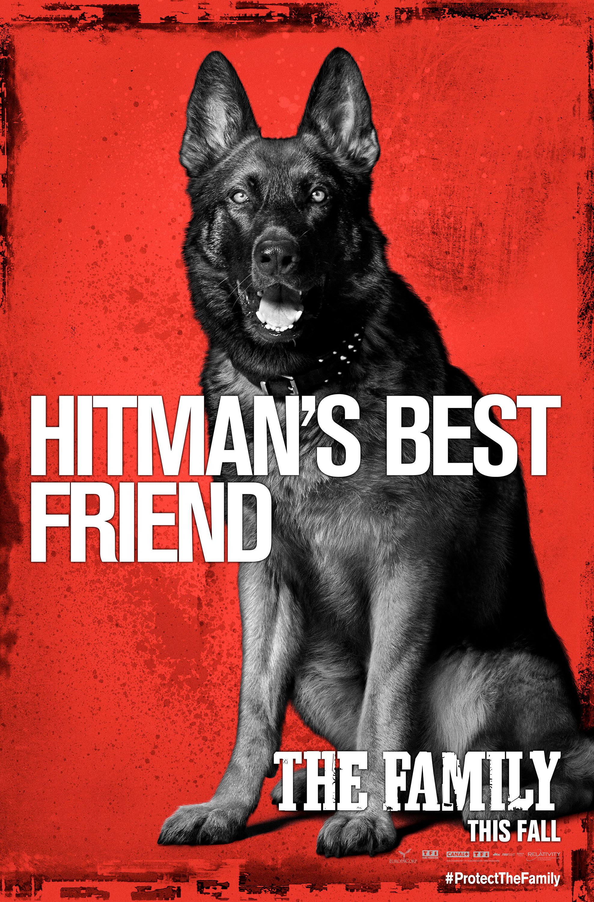 The Family Hitman's Best Friend Character Poster