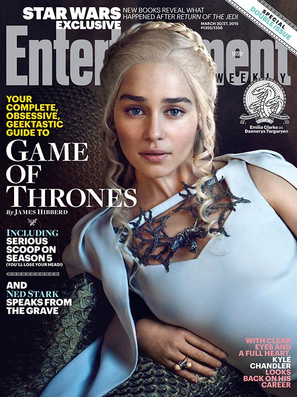 Game of Thrones Emilia Clarke EW Cover