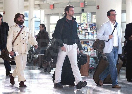 Bradley Cooper, Zach Galifianakis and Ed Helms in The Hangover 2