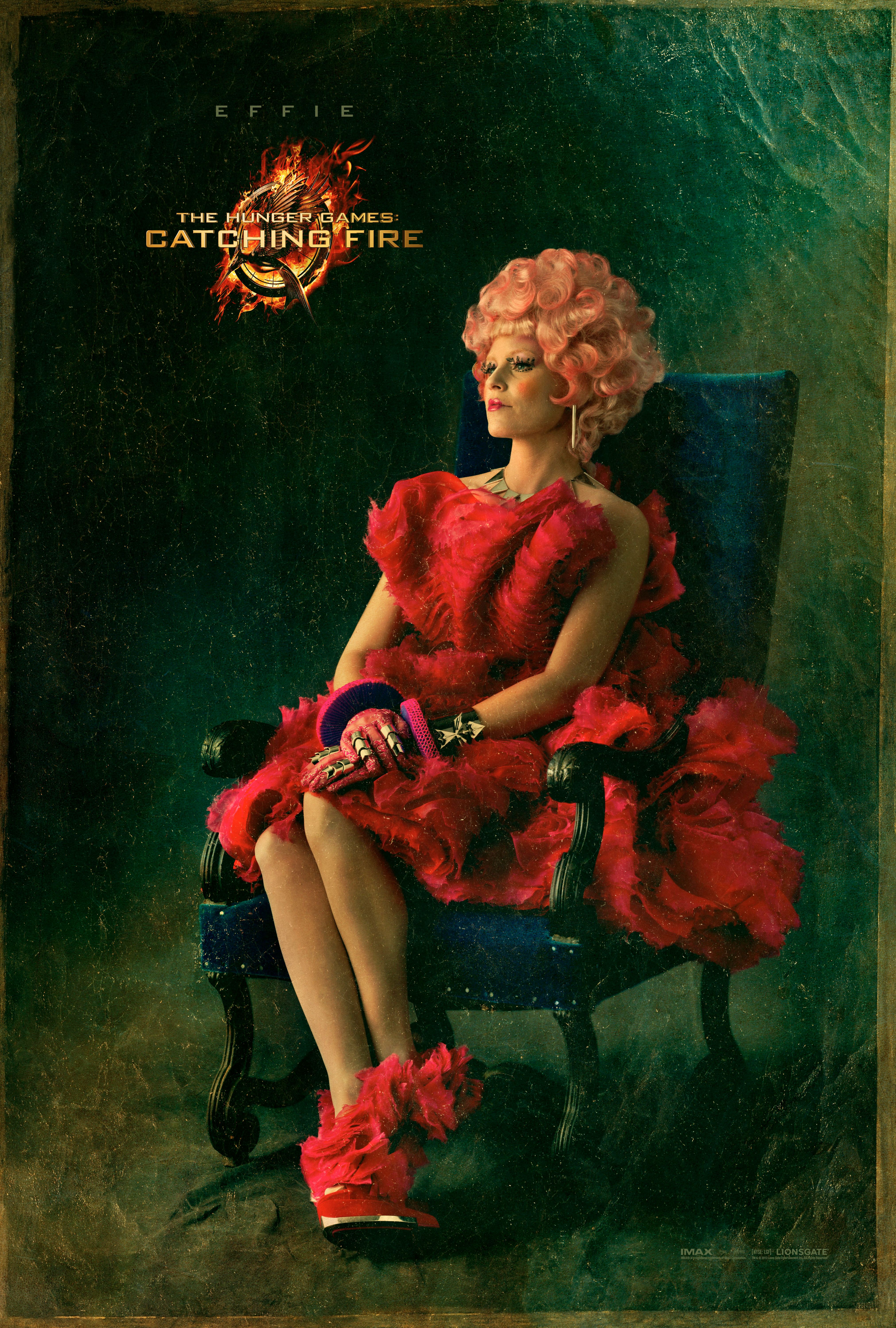 The Hunger Games: Catching Fire Effie Trinket Victory Tour Poster