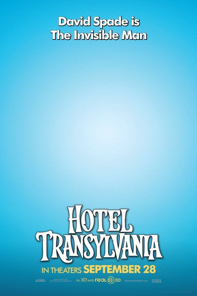 Hotel Transylvania The Invisible Man Character Poster
