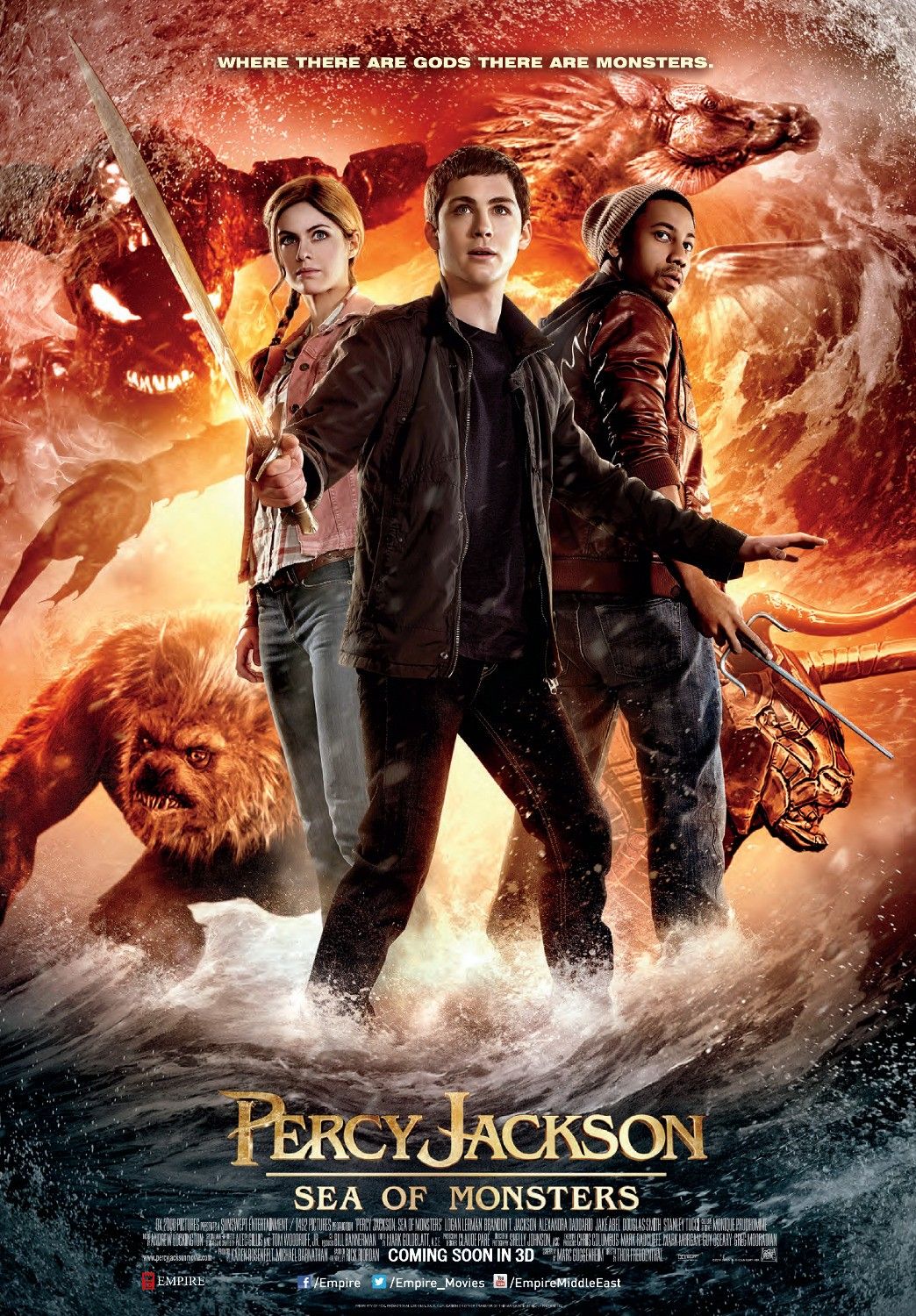 Percy Jackson: Sea of Monsters Poster 2