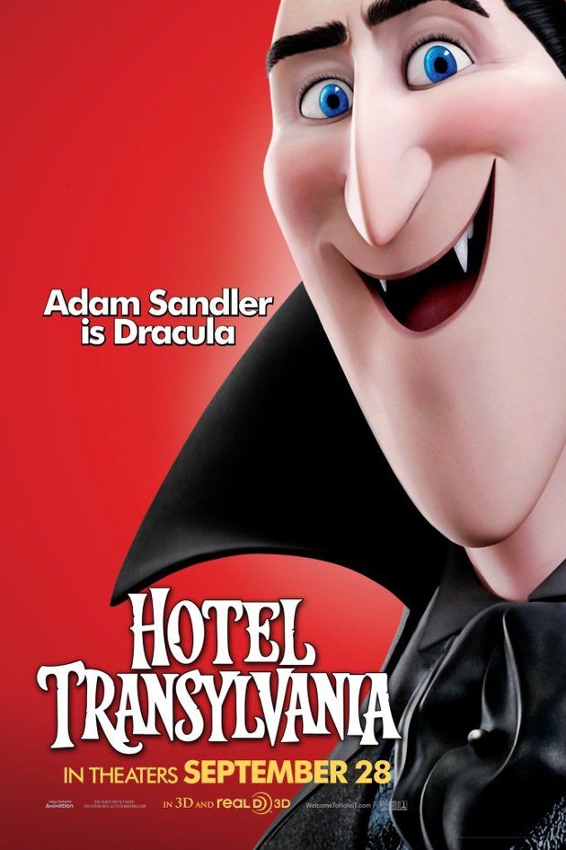 Hotel Transylvania Dracula Character Poster
