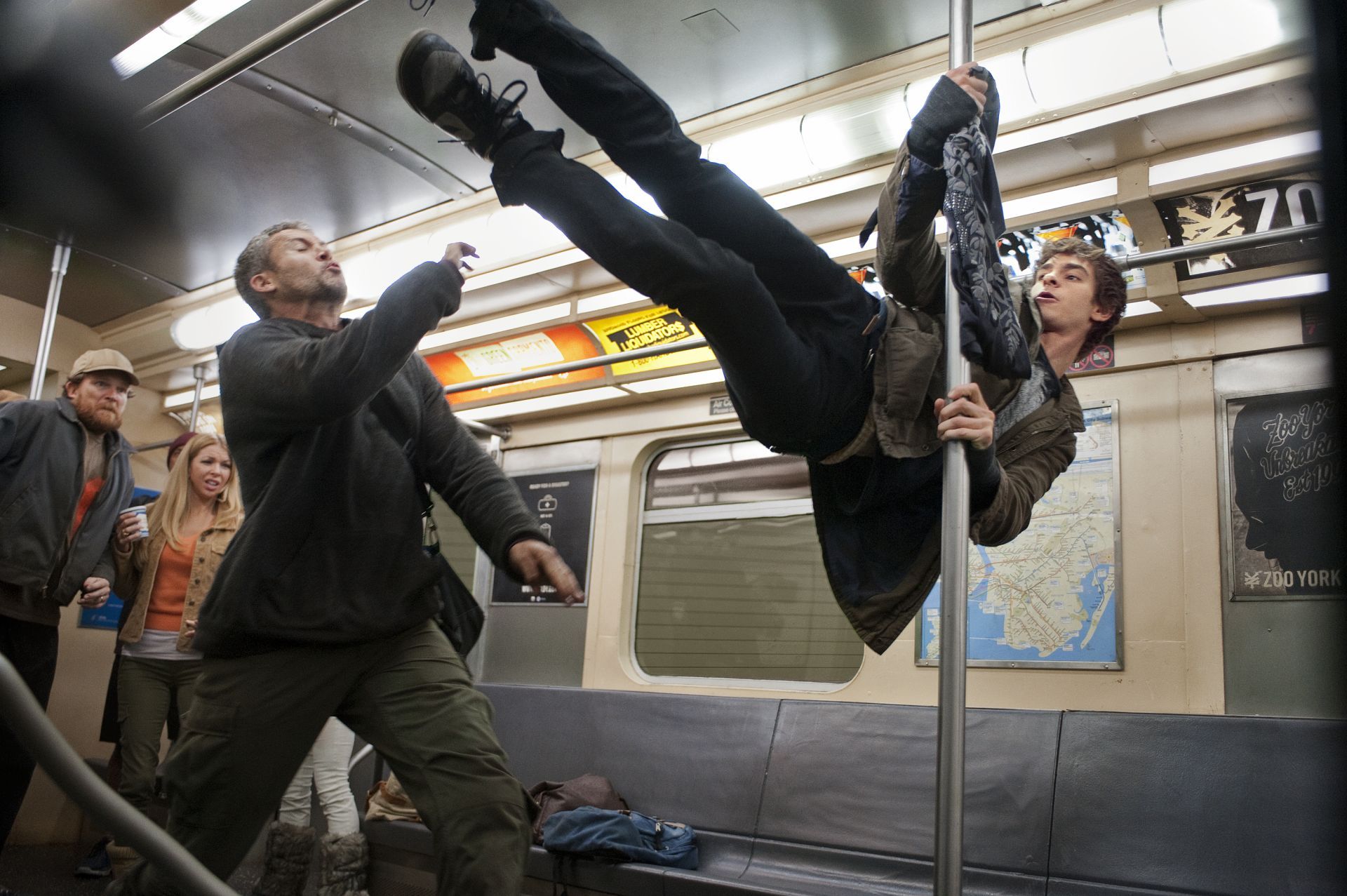 Amazing Spider-Man Subway Photo #1